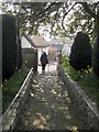 Path from church, Bovey Tracey