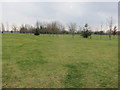 Footpath across Cambridge Golf Club