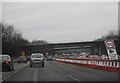 Roadworks, junction 3,  M27