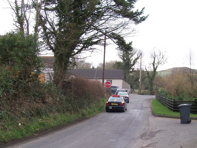 Cars waiting to enter Newry Road from... © Eric Jones :: Geograph ...