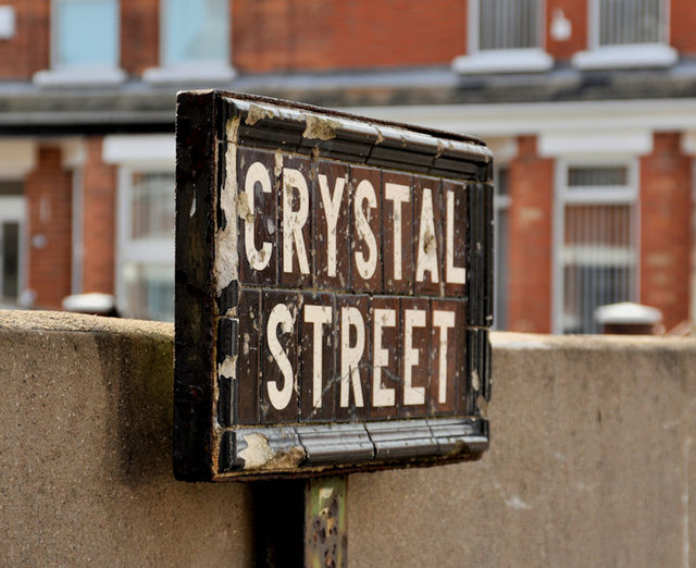 Crystal Street sign, Belfast