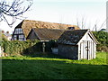 Shed in the churchyard, Grateley