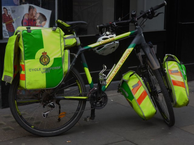 London Ambulance Service Cycle Response © Robin Sones :: Geograph 