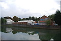 Riverside buildings, River Orwell