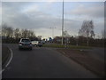 Roundabout on Ware Road, Watton-at-Stone