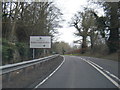 Northamptonshire county boundary sign