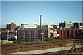 Wellington Mill from the railway viaduct