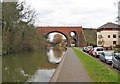 Railway bridge over the Worcester & Birmingham Canal, Worcester