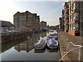 SO8218 : The Barge Arm, Gloucester Docks by David Dixon