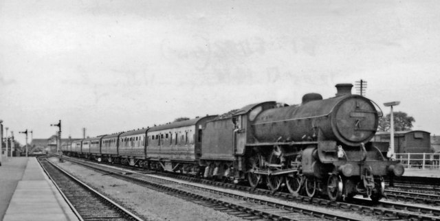 Mablethorpe - Nottingham holiday express... © Ben Brooksbank ...