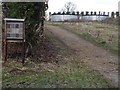 Footpath off Sotherington Lane