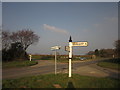 Junction near Langore