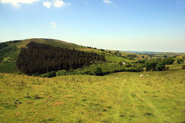 View from Offa's Dyke Path