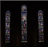 SU9503 : Triple lancet windows, St. Mary's, Barnham by nick macneill