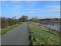 Nearing Chester on the Dee Coast Path