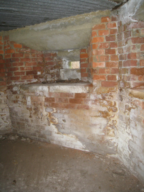 Pillbox interior - by the Basingstoke... © Mr Ignavy :: Geograph ...