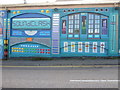 Bournemouth: detail of the Soundclash wall