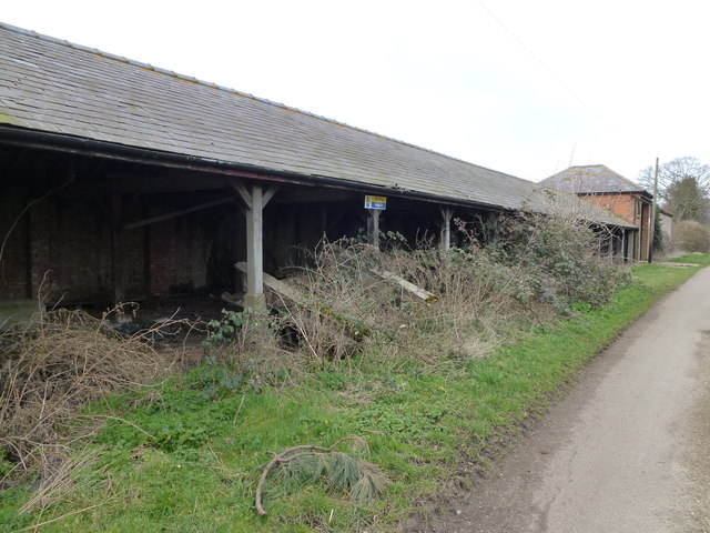 Cart shed at Stag's Holt Farm, Coldham Bank