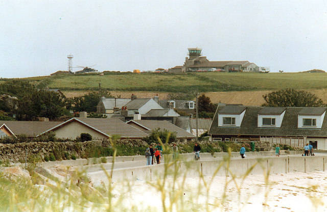 St Mary's Old Town Bay & Airport 1990