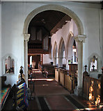 TL4752 : Stapleford: St Andrew - chancel arch by John Sutton