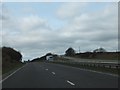 A30 with slip road onto eastbound carriageway from Fivelanes 