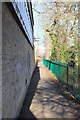 Footpath by Cheltenham Fire Station