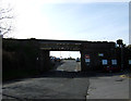 Railway bridge near Cooden Beach Station