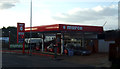 Service station on Bexhill Road