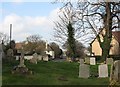 Great Eversden: churchyard and High Street