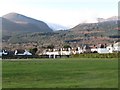 View across Castle Park in the direction of Shimna Road