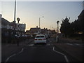 Brampton Road approaching the roundabout