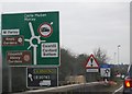 Roadsigns by the A31