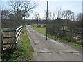 Footpath to the A690 from the Brandon - Bishop Auckland Railway Path