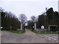 The entrance to Sizewell Hall