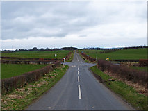 NS4722 : Minor Road Junction near Gargowan Farm by wfmillar