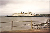 NX0661 : Sealink Stena Line  ferry in Stranraer harbour, May 1992 by Ann Cook