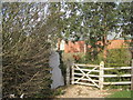 Entrance to a footpath