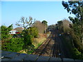 Railway line to Hamble