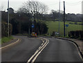 Bend on the A259 near Hill Farm