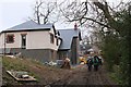 House under construction, Broomhill