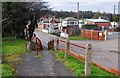 Footpath descending to Walton Road, Hartlebury