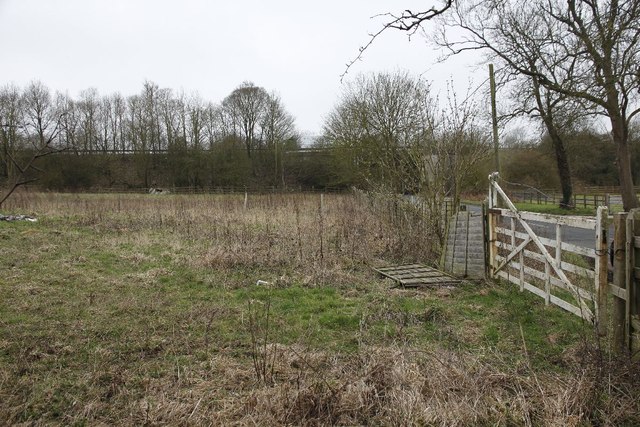 From the fence to the embankment © Bill Nicholls :: Geograph Britain ...