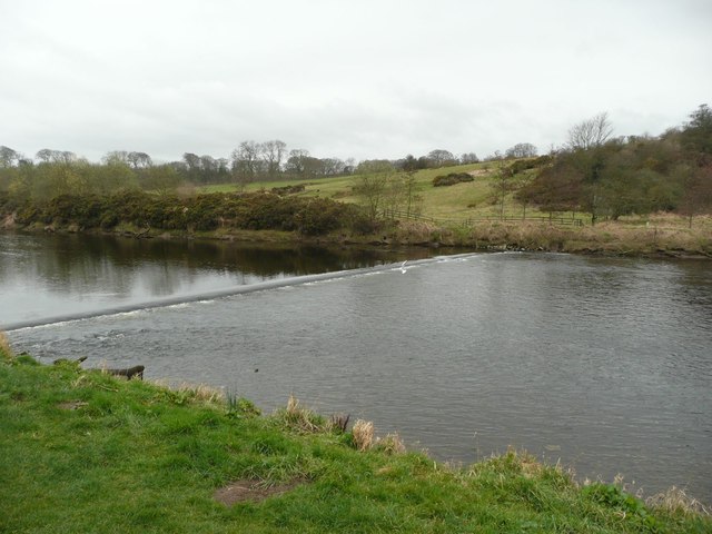 Weir on River Coquet