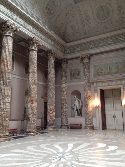 Inside the Marble Hall, Kedleston Hall