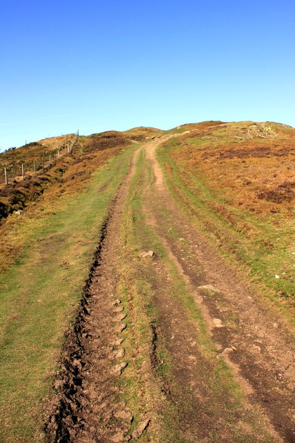 Offa's Dyke Path on Penycloddiau