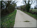 Farm track to Forbridge Farm