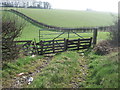 Field entrance off the A165