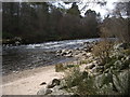 NO6995 : Mini-rapids on the River Dee at Banchory by Stanley Howe