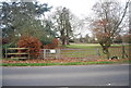 Footpath off the A257