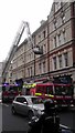 Fire engines in Fulham Road Chelsea